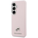 Karl Lagerfeld Saffiano MagSafe Etui til Samsung Galaxy S26 - Rosa