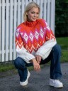 Viking Garn 2426 1C Orange Blossom Genser