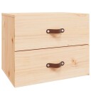 vidaXL Veggmontert nattbord 50x36x40 cm