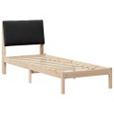  Sengestamme Brunt og svart 75 x 190 cm Heltre furu