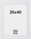 Focus Ramme Charleston Hvit 30x40 Cm