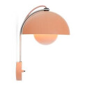 &Tradition Flowerpot VP8 Vegglampe Beige Rød