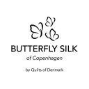 Butterfly Silk Silkelaken   Konvoluttlaken   100 % silke   Svart laken til topmadrass   Butterfly Silk