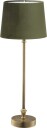 PR Home Liam bordlampe Messing/grønn 59 cm Natur