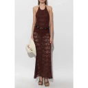 Etro, Dame, Kjoler, Brun, 2XS,
