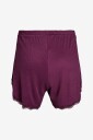 Zizzi   Pyjamasshorts melna Lace   Brun