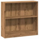 Bokhylle artisan eik 80x24x76 cm konstruert tre