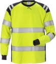 Fristads T-Shirt Långärmad Flamestat 7077 Tflh, Klass 3 Varsel Gul/marinblå 3xl