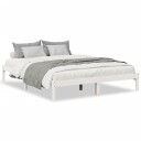  Ekstra lang sengeramme uten madrass hvit 160x210 cm heltre furu