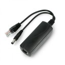 PoE splitter 5V / 2,4A med RJ45 og DC 5,5/2,1mm