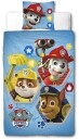Licens Paw Patrol Sengetøy 140x200 cm 2 i 1 sengetøy 100% bomull