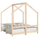 Vidaxl Barnesengeramme 2x70x140 cm heltre furu