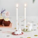 Dottir Sweet Stories lysestake hjortekalv h6 cm støvrosa