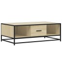  Salongbord sonoma eik 100x57x35 cm konstruert tre og metall 8721102838194