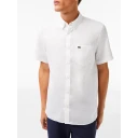 Lacoste Herre Skjorter Hvit 2XL,