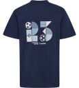 Hummel Hmljr Graphic T Shirt S/S Navy 134/140