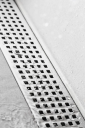 Purus Line Chess 900 mm Rustfritt Stål Gulvslukrist
