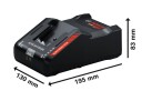 Bosch Hurtiglader EXAL 18V Batterilader for Verktøy