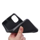 Nokia C02 Mot Fingeravtrykk Matte TPU-deksel Svart