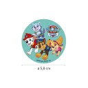 Spiselige Cupcakedekorasjoner Uten Sukker Paw Patrol 5,8cm 