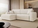 Brenor Sovesofa med sjeselong 3 seter   Lys beige