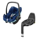 Bilstol Maxi Cosi Pebble Pro Essential Blue Ink. Base FamilyFix3