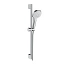 Hansgrohe Croma Select E Vario dusjsett 650 mm, Hvit/Krom