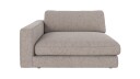 Rowico Home Duncan 1,5 seters sjeselong V Grå Bobby 7 129 x 150 x 78 cm Grå