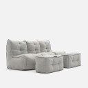 Mod 3 Movie Couch Modulsofa Keystone Gray