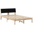  Sengestamme Brunt og svart 120 x 200 cm Heltre furu