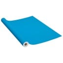  Selvklebende møbelfolier 2 stk 500x90 cm PVC asurblå