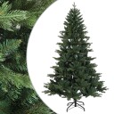 vidaXL Kunstig sammensatt juletre 240 cm PVC og metall Grønn