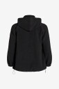 Zizzi   Fleeceskjorte Apalina L/S Fleece Cardigan   Svart