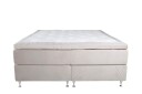 Venture Design Furudal kontinental seng Beige fløyel 180 cm Medium & fast Beige