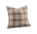 Glensdale Check putetrekk grey/ochre