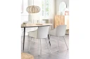 Matsalsstol Beliani Fonda set om 2 White -