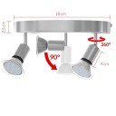 Taklampe med 3 justerbare LED spotter 300 lumen hver