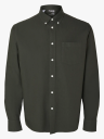 Selected Homme Selected Homme Reg Rick Oxford Shirt Long Sleeve Grønn S
