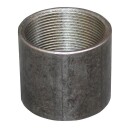 Sort muffe 1/4"
