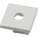 Ansell Lighting endestykke med hull 15x56,2 mm hvit