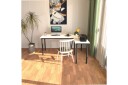 Viva Skrivebord 120x150 cm   Sort/Hvit