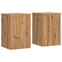  Plantestativer 2 stk artisan eik 20x20x30 cm konstruert tre