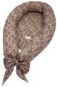 Müsli Babynest -  - Av grønn bomull - 75x40 cm - Med sjiraffer