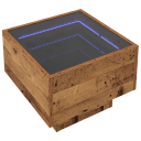  Oppbevaringsskap Gammelt tre 40 x 40 x 30 cm Ingeniørtre Glass