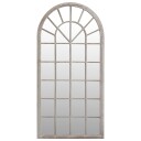 vidaXL Hagespeil sand 90x45 cm for utendørs bruk jern
