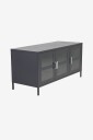 Venture Home   Tv benk Aciel   Svart