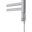 TVS 300watt Elpatron M/bryter Og Termostat I Imitert Rustfritt Stål.