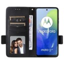 Motorola Moto G24 Power/G24 Lommebok-deksel med Magnetisk Lukning Svart