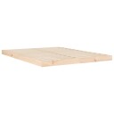 vidaXL Sengeramme 140x190 cm heltre furu 8720845639891