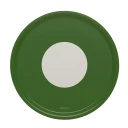 Pappelina Tray vera 38x38 cm rund mørkegrønn